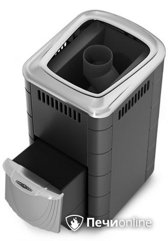 Дровяная печь-каменка TMF Тунгуска 2017 Carbon ДН антрацит в Бронницах